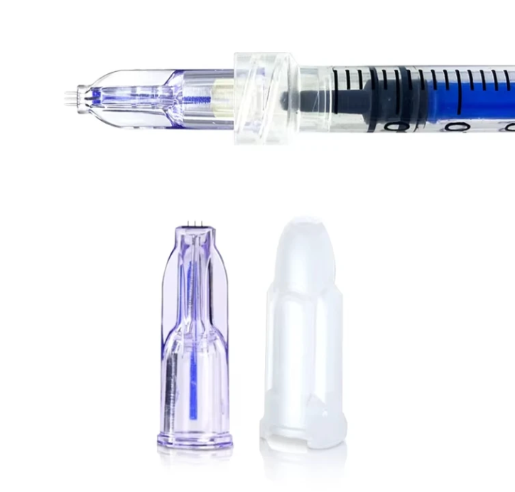 Crystal 34G Nanosoft Needle Disposable Individual Needles Fillmed Nanosoft for Eyes