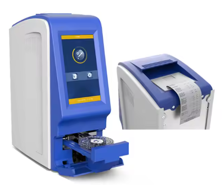 Portable 7inch Touch Screen Automatic Dry Chemistry Analyzer for Vet