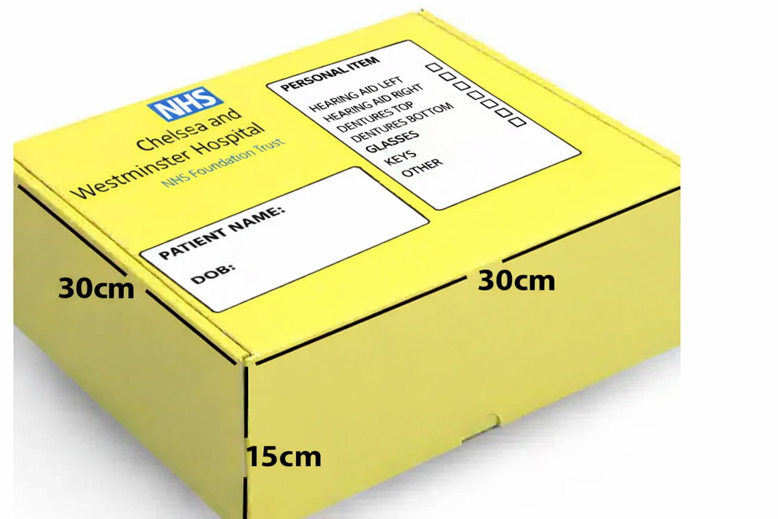 Hospital Possessions Box