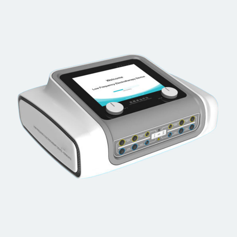 8-Mode Low Frequency Electrotherapy Device for Muscle Rehabilitation and Pain Relief delivering targeted electrical stimulation to support recovery, circulation, and pain management.